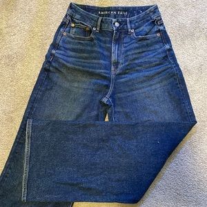 American Eagle Dark Wash Super Baggy Jeans